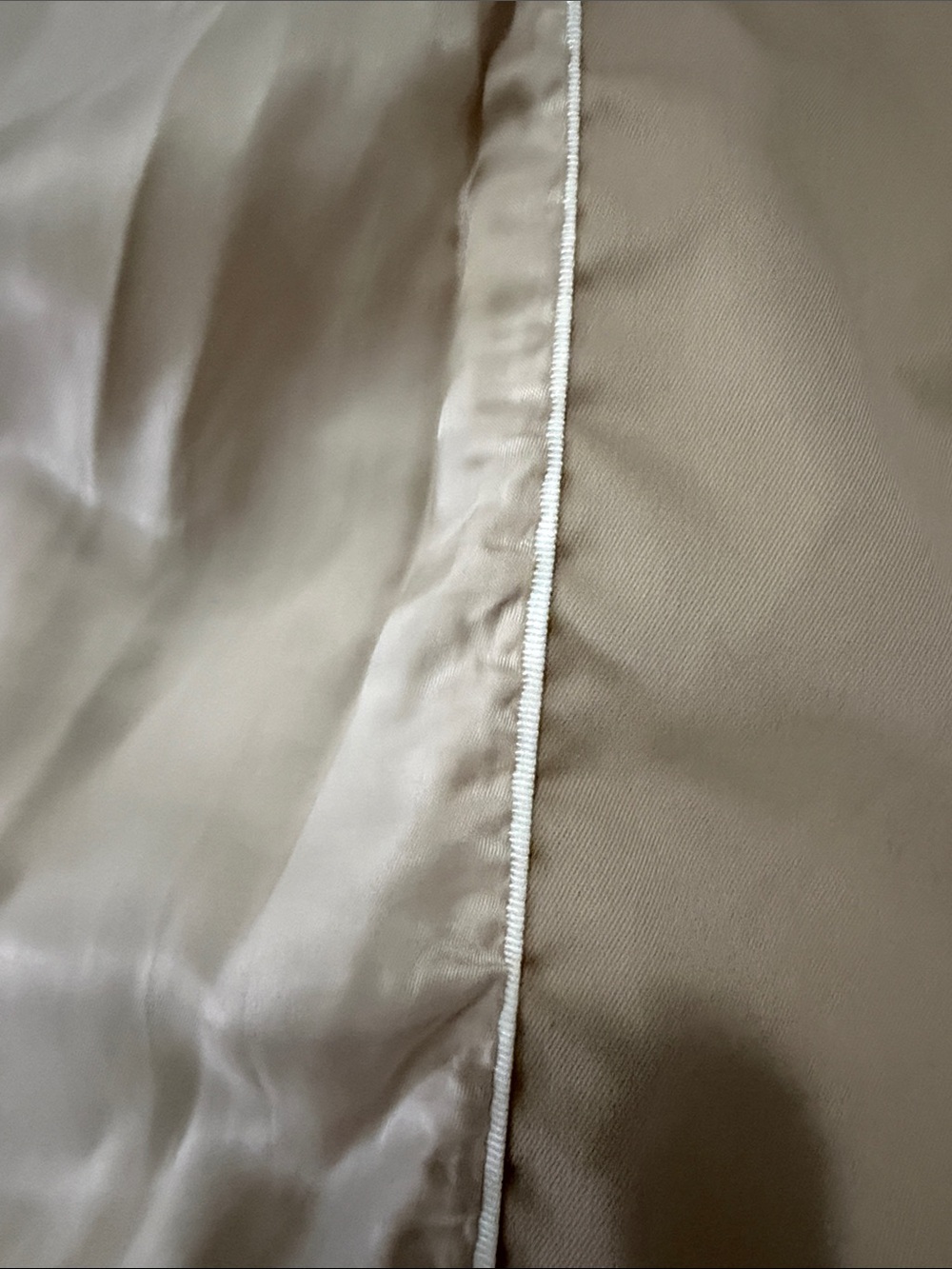 H&M Light Beige Double-Breasted Trench with Belt - Picture 14 of 16